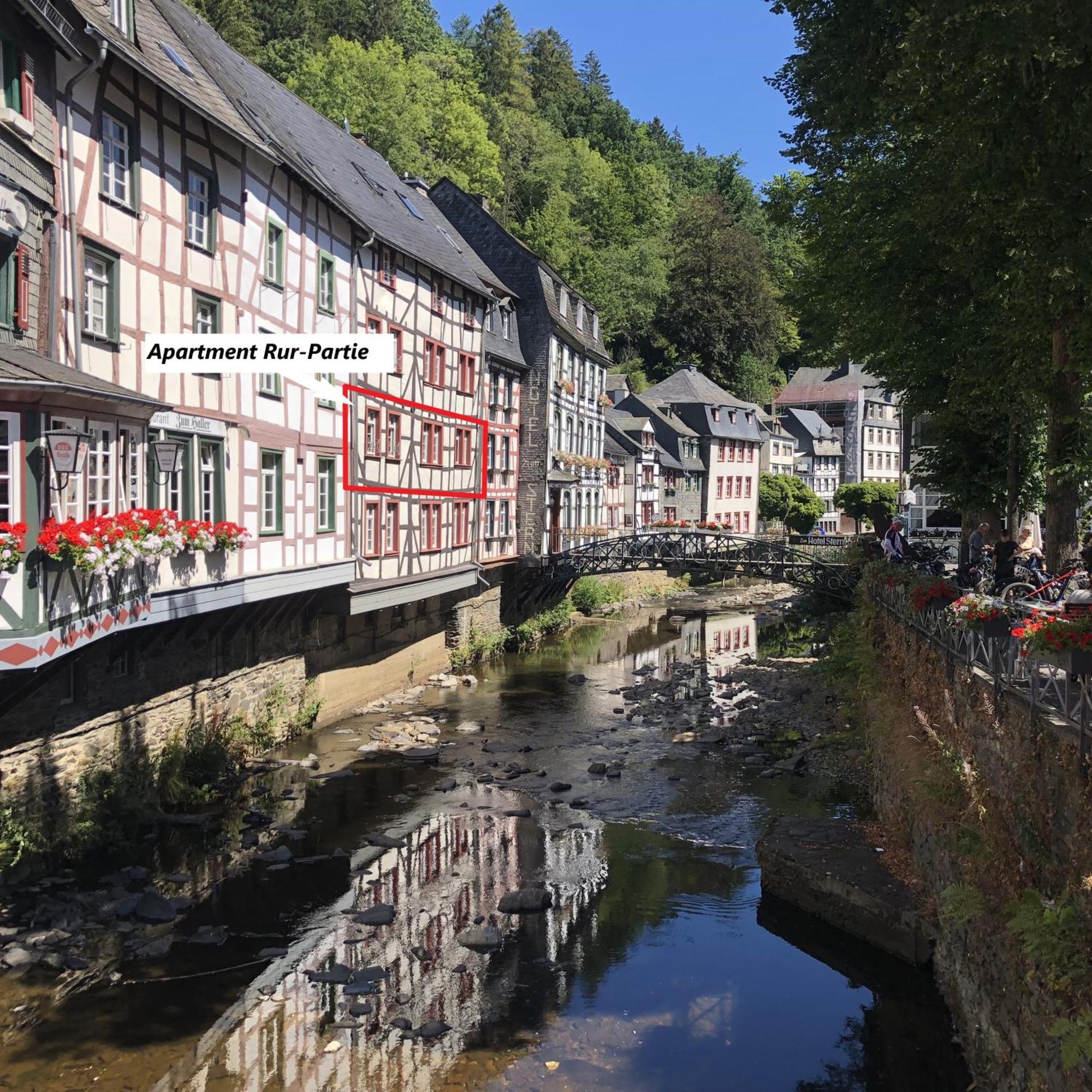Apartment Rur-Partie Im Haus An Der Rur Monschau Dış mekan fotoğraf